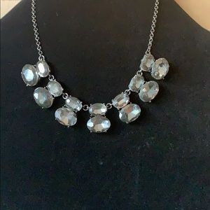 Dark gray necklace